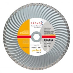 Алмазный отрезной круг Turbo W 180х22,23 DRONCO 4180385