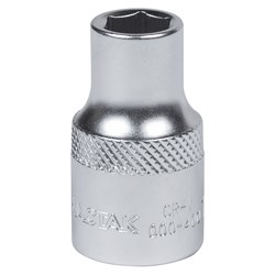 Головка торцевая стандартная шестигранная 1/2", 09 мм МАСТАК 000-40009 000-40009 - фото 675521