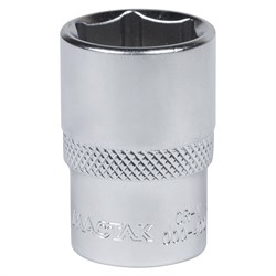Головка торцевая стандартная шестигранная 1/2", 19 мм МАСТАК 000-40019 000-40019 - фото 675531
