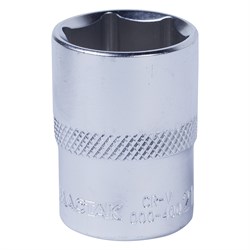 Головка торцевая стандартная шестигранная 1/2", 21 мм МАСТАК 000-40021 000-40021 - фото 675532
