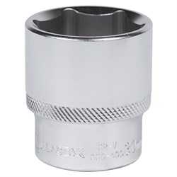 Головка торцевая стандартная шестигранная 1/2", 30 мм МАСТАК 000-40030 000-40030 - фото 675536