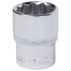 Головка торцевая стандартная двенадцатигранная 1/2", 21 мм МАСТАК 000-42021 000-42021 - фото 675551