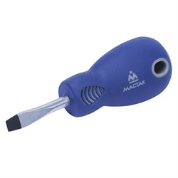 Отвертка шлицевая Slotted 6,5 мм, 38 мм, держатель МАСТАК 040-65038H 040-65038H - фото 675796