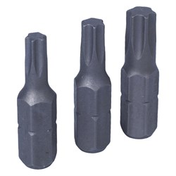 Набор вставок (бит) 1/4", Torx, Т20, Т25, Т30, 3 предмета KING TONY 1003TQ01 TONY - фото 675899