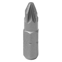 Вставка (бита) торцевая 1/4", Pozidriv, PZ2, 25 мм KING TONY 102502Z TONY - фото 676064