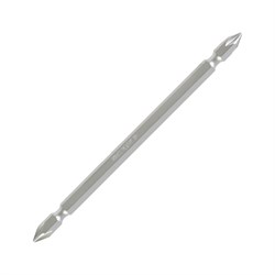 Вставка (бита) торцевая 1/4", Phillips, PH1, 150 мм, двухсторонняя, для шуруповерта KING TONY 131501P Tony - фото 677417