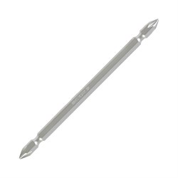 Вставка (бита) торцевая 1/4", Phillips, PH3, 150 мм, двухсторонняя, для шуруповерта KING TONY 131503P Tony - фото 677419