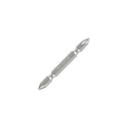 Вставка (бита) торцевая 1/4", Phillips, PH2, 45 мм, двухсторонняя, для шуруповерта KING TONY 134502P Tony - фото 677471