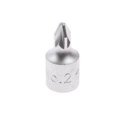 Насадка (бита) торцевая 1/4", Pozidriv, PZ2, L = 25 мм KING TONY 201802X Tony - фото 678118