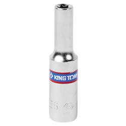 Головка торцевая TORX Е-стандарт 1/4", E6, L = 50 мм KING TONY 227506M TONY - фото 678279