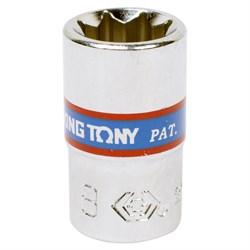Головка торцевая восьмигранная 1/4", 8 мм KING TONY 231008M TONY - фото 678287