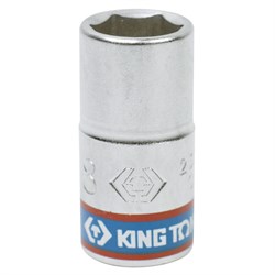 Головка торцевая стандартная шестигранная 1/4", 8 мм KING TONY 233508M TONY - фото 678316