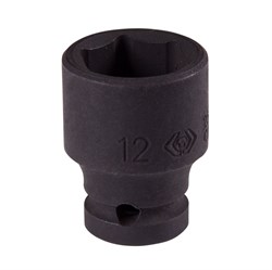 Головка торцевая ударная шестигранная 1/4", 12 мм KING TONY 253512M TONY - фото 678398