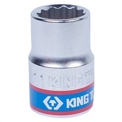 Головка торцевая стандартная двенадцатигранная 3/8", 11 мм KING TONY 333011M TONY - фото 678663