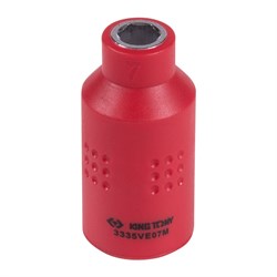 Головка торцевая диэлектрическая шестигранная 3/8", 7 мм KING TONY 3335VE07M TONY - фото 678718