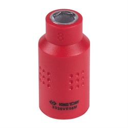 Головка торцевая диэлектрическая шестигранная 3/8", 8 мм KING TONY 3335VE08M TONY - фото 678719