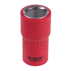 Головка торцевая диэлектрическая шестигранная 3/8", 16 мм KING TONY 3335VE16M TONY - фото 678727