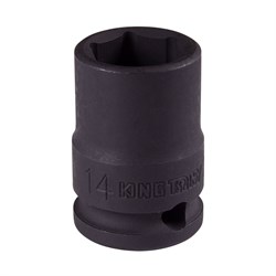 Головка торцевая ударная шестигранная 3/8", 14 мм KING TONY 353514M TONY - фото 679285