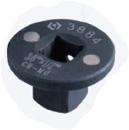 Переходник 3/8">1/2", тонкий, магнитный KING TONY 3884 TONY - фото 679477