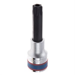 Насадка (бита) торцевая 1/2", Torx, T55, L = 80 мм, с отверстием KING TONY 403755 Tony - фото 679610