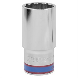 Головка торцевая глубокая двенадцатигранная 1/2", 29 мм KING TONY 423029M TONY - фото 679728