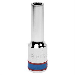 Головка торцевая глубокая шестигранная 1/2", 9 мм KING TONY 423509M TONY - фото 679735