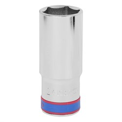Головка торцевая глубокая шестигранная 1/2", 24 мм KING TONY 423524M TONY - фото 679757