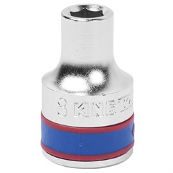 Головка торцевая стандартная шестигранная 1/2", 8 мм KING TONY 433508M TONY - фото 679904