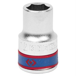 Головка торцевая стандартная шестигранная 1/2", 12 мм KING TONY 433512M TONY - фото 679909