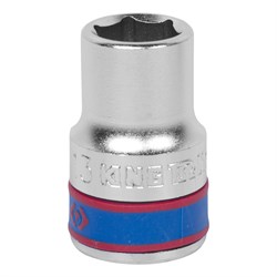 Головка торцевая стандартная шестигранная 1/2", 13 мм KING TONY 433513M TONY - фото 679911