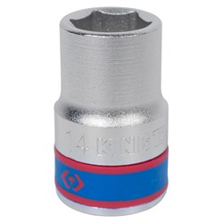 Головка торцевая стандартная шестигранная 1/2", 14 мм KING TONY 433514M TONY - фото 679912
