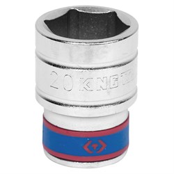 Головка торцевая стандартная шестигранная 1/2", 20 мм KING TONY 433520M TONY - фото 679923
