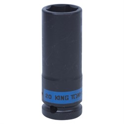 Головка торцевая ударная глубокая шестигранная 1/2", 20 мм KING TONY 443520M TONY - фото 680038