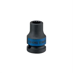 Ударная 12-гранная головка King Tony 1/2"DR, 23 мм 453023M - фото 680120