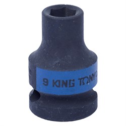 Головка торцевая ударная шестигранная 1/2", 09 мм KING TONY 453509M TONY - фото 680136