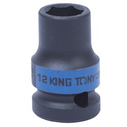 Головка торцевая ударная шестигранная 1/2", 12 мм KING TONY 453512M TONY - фото 680139