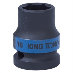 Головка торцевая ударная шестигранная 1/2", 16 мм KING TONY 453516M TONY - фото 680143