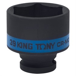 Головка торцевая ударная шестигранная 1/2", 39 мм KING TONY 453539M TONY - фото 680166
