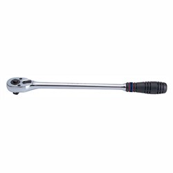 Трещотка 1/2", 375 мм, 32 зубца, флажковая с кнопкой KING TONY 4762-15G TONY - фото 680207