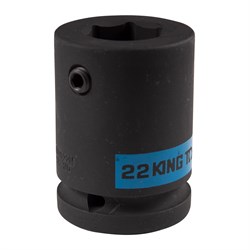 Держатель вставок (бит) ударный 3/4">22 мм, с винтовым фиксатором KING TONY 609622M Tony - фото 680420
