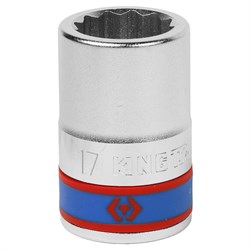 Головка торцевая стандартная двенадцатигранная 3/4", 17 мм KING TONY 633017M TONY - фото 680541