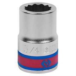Головка торцевая стандартная двенадцатигранная 3/4", 3/4", дюймовая KING TONY 633024S TONY - фото 680548
