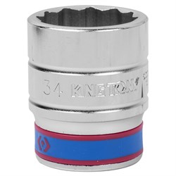 Головка торцевая стандартная двенадцатигранная 3/4", 34 мм KING TONY 633034M TONY - фото 680560