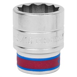Головка торцевая стандартная двенадцатигранная 3/4", 1-5/16", дюймовая KING TONY 633042S TONY - фото 680570