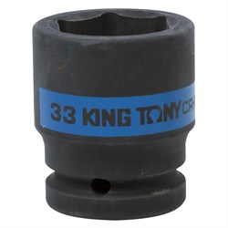 Головка торцевая ударная шестигранная 3/4", 33 мм KING TONY 653533M TONY - фото 680797