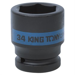 Головка торцевая ударная шестигранная 3/4", 34 мм KING TONY 653534M TONY - фото 680798