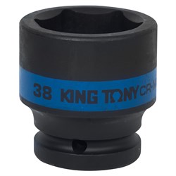 Головка торцевая ударная шестигранная 3/4", 38 мм KING TONY 653538M TONY - фото 680800