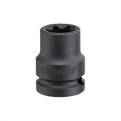 Головка торцевая ударная TORX Е-стандарт 3/4", E24, L = 56 мм KING TONY 657524M TONY - фото 680812