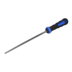 Напильник 250 мм, с рукояткой, круглого сечения KING TONY 75302-10G Tony - фото 681264