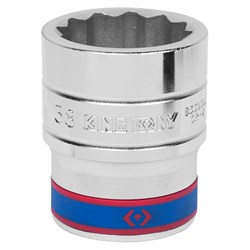 Головка торцевая стандартная двенадцатигранная 1", 38 мм KING TONY 833038M TONY - фото 681529